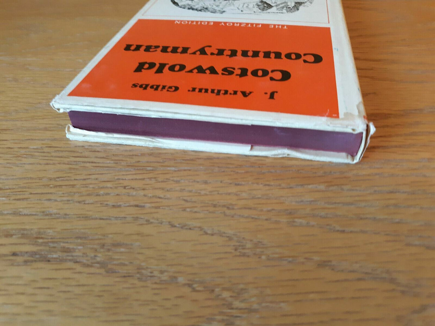 Cotswold Countryman J Arthur Gibbs 1967 Fitzroy Edition Hardcover Dust Jacket