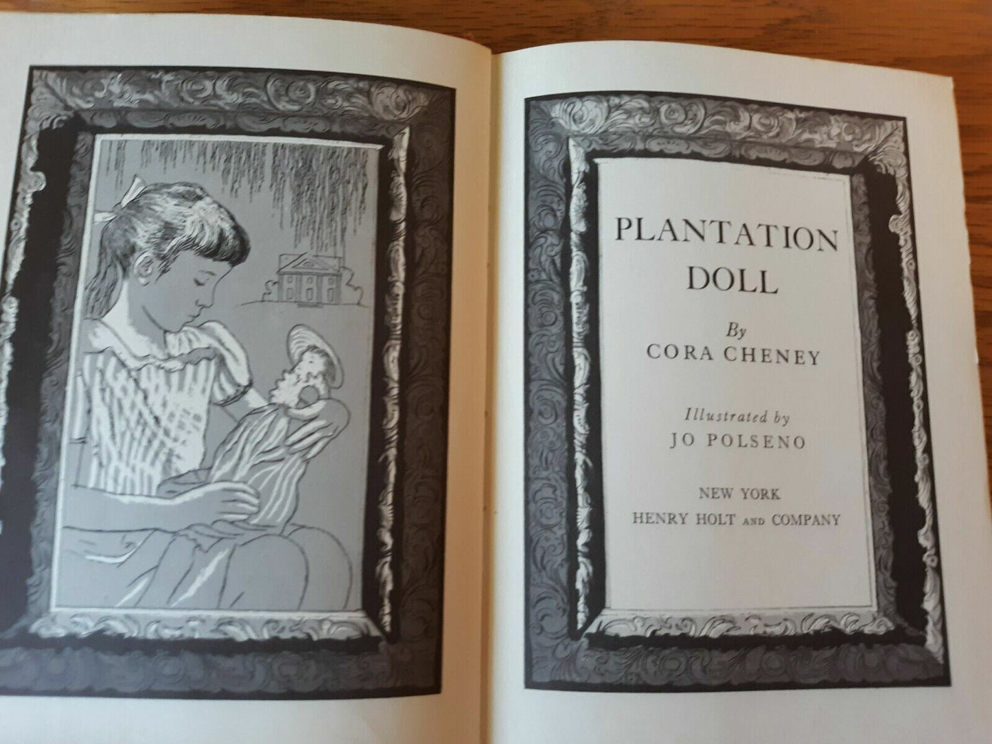 1955 Plantation Doll By Cora Cheney Hardcover 1st Edition