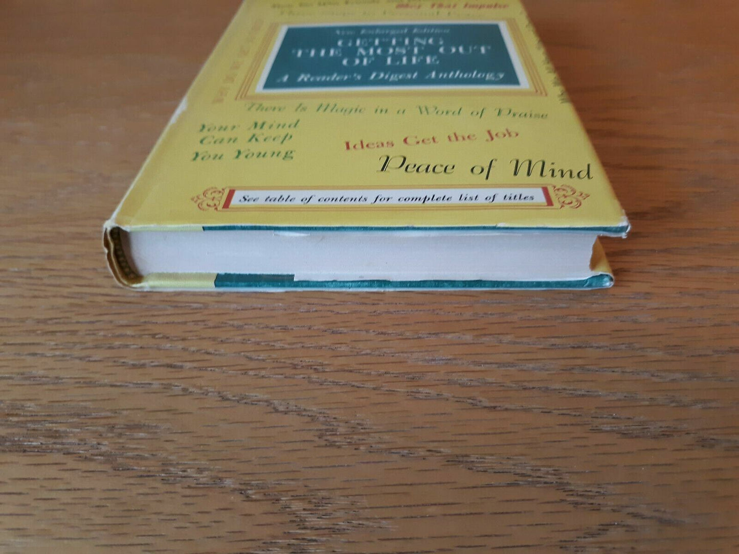 Getting the Most Out of Life vintage 1955 Reader's Digest hardcover