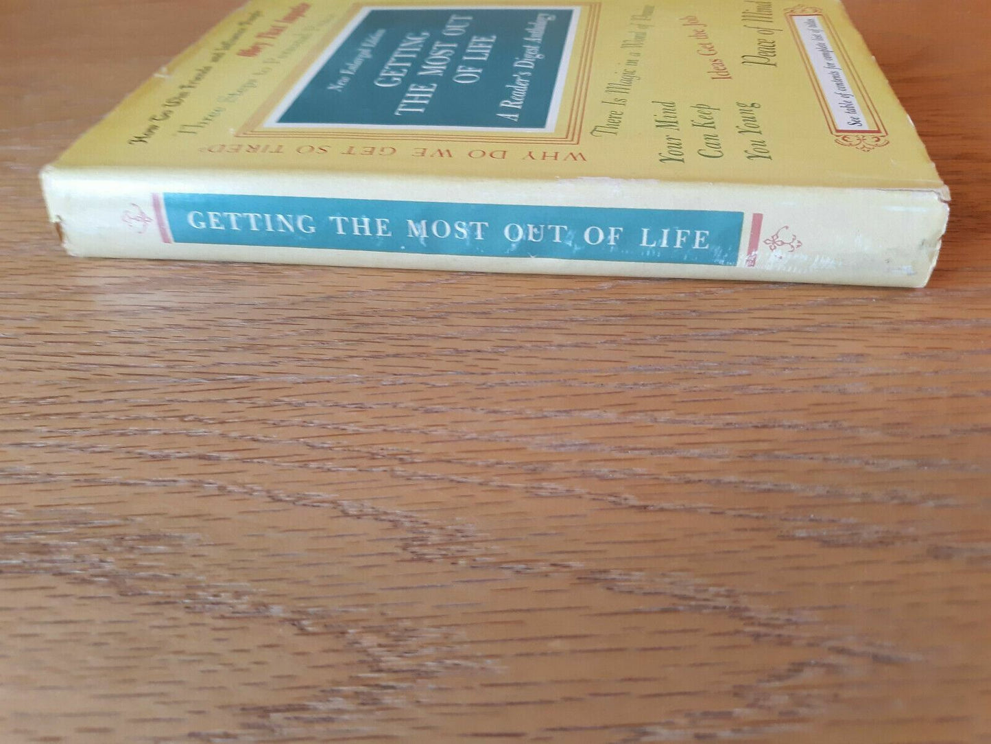 Getting the Most Out of Life vintage 1955 Reader's Digest hardcover