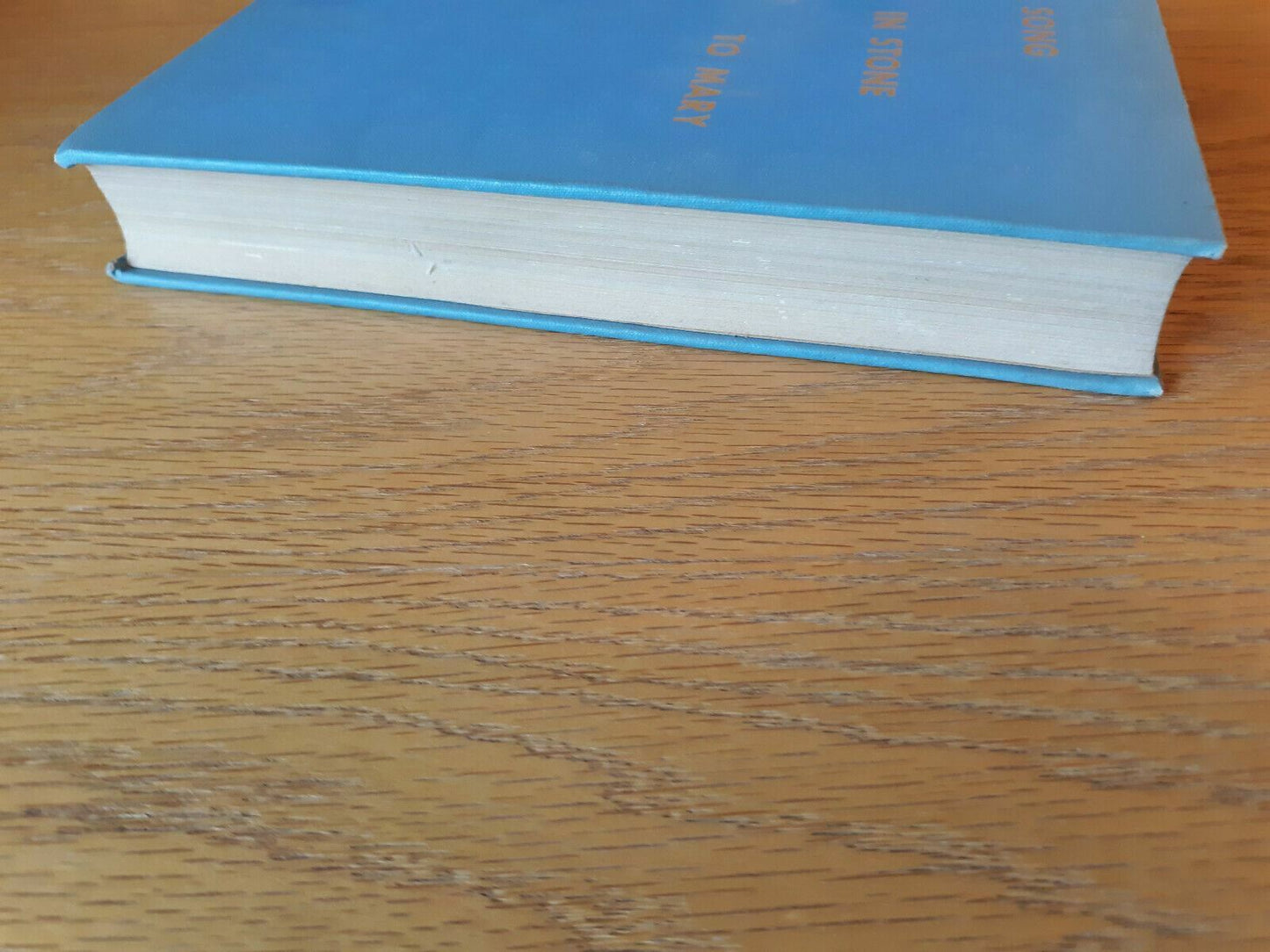 A Song In Stone To Mary Bernard A McKenna 1953 Hardcover Holy Angels Rectory