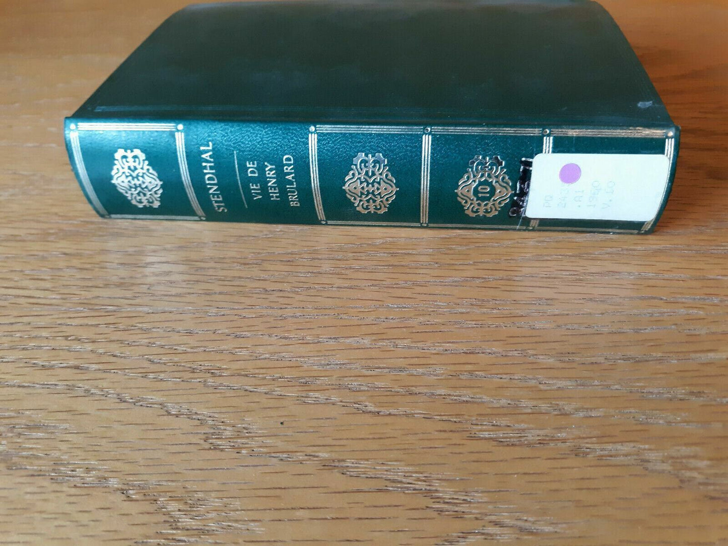 Stendhal Editions Rencontre 1961 French Hardcover Vie de Henry Brulard Souvenirs