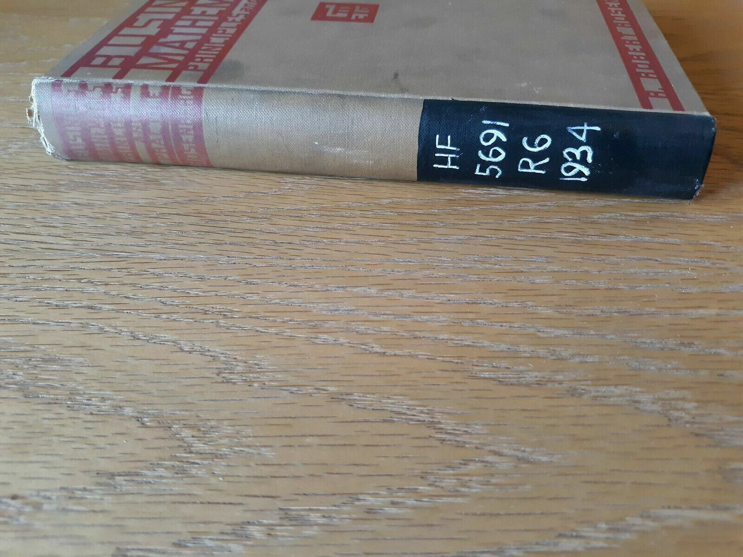 Business Mathematics Principles And Practice 1934 By R. Robert Rosenberg
