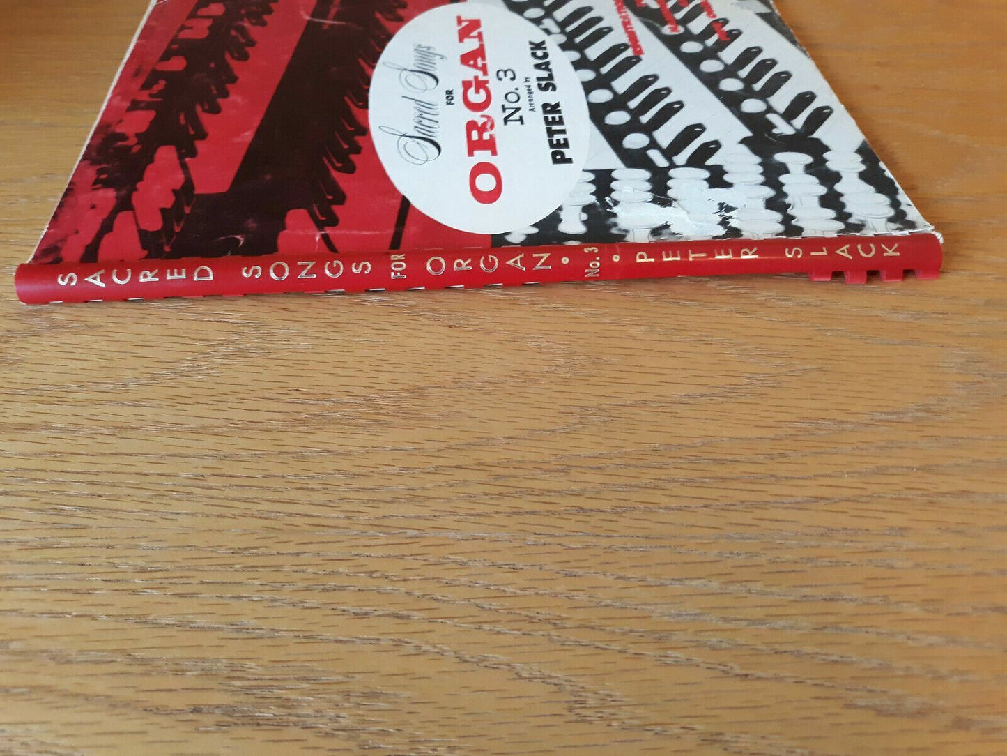 Sacred Songs for Organ Registrations for Hammond and Pipe Organ Peter Slack 1965