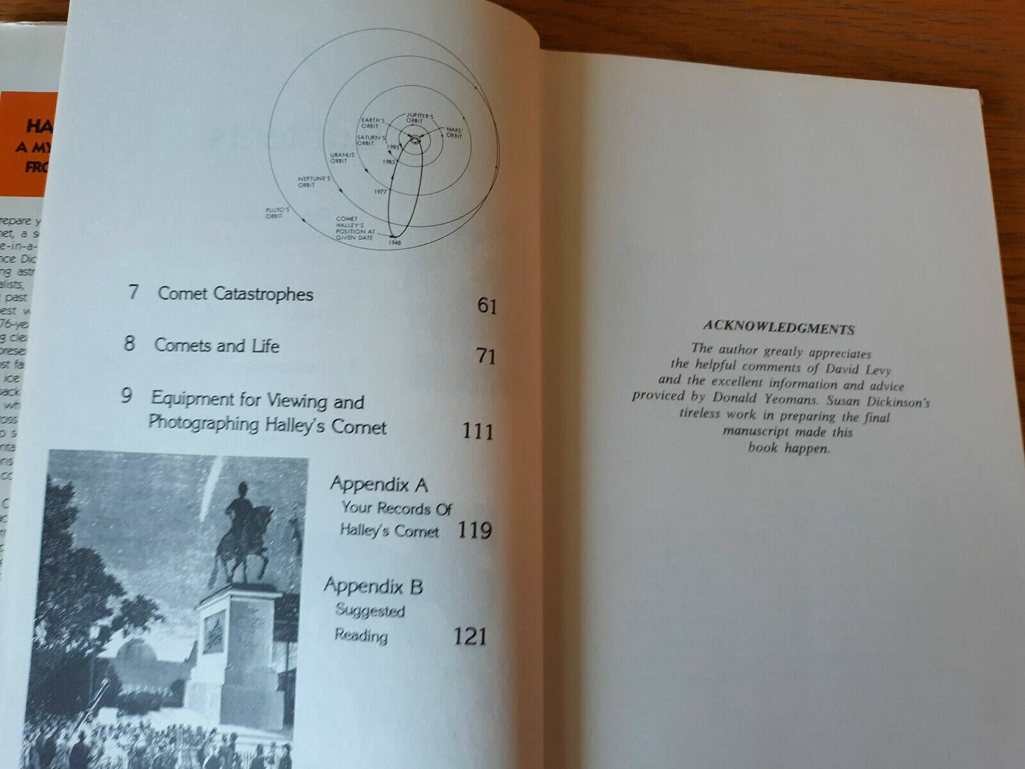 Halley's Comet:A Mysterious Visitor From Outer Space 1985 HC/DJ