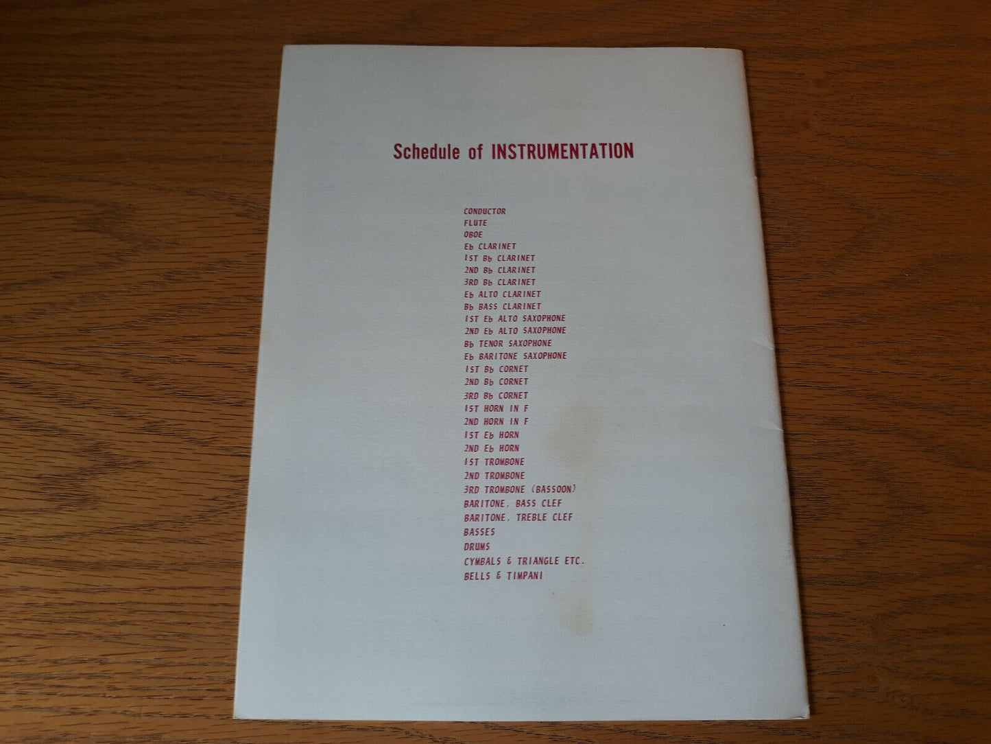 14 Selections For Young Bands 1970 Art Dedrick Kendor Music 2nd Bb Cornet