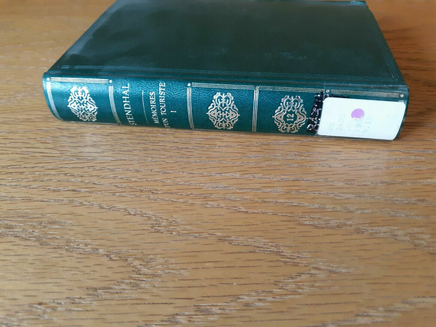 Stendhal Editions Rencontre 1961 French Hardcover Memoires d'un Touriste Tome I