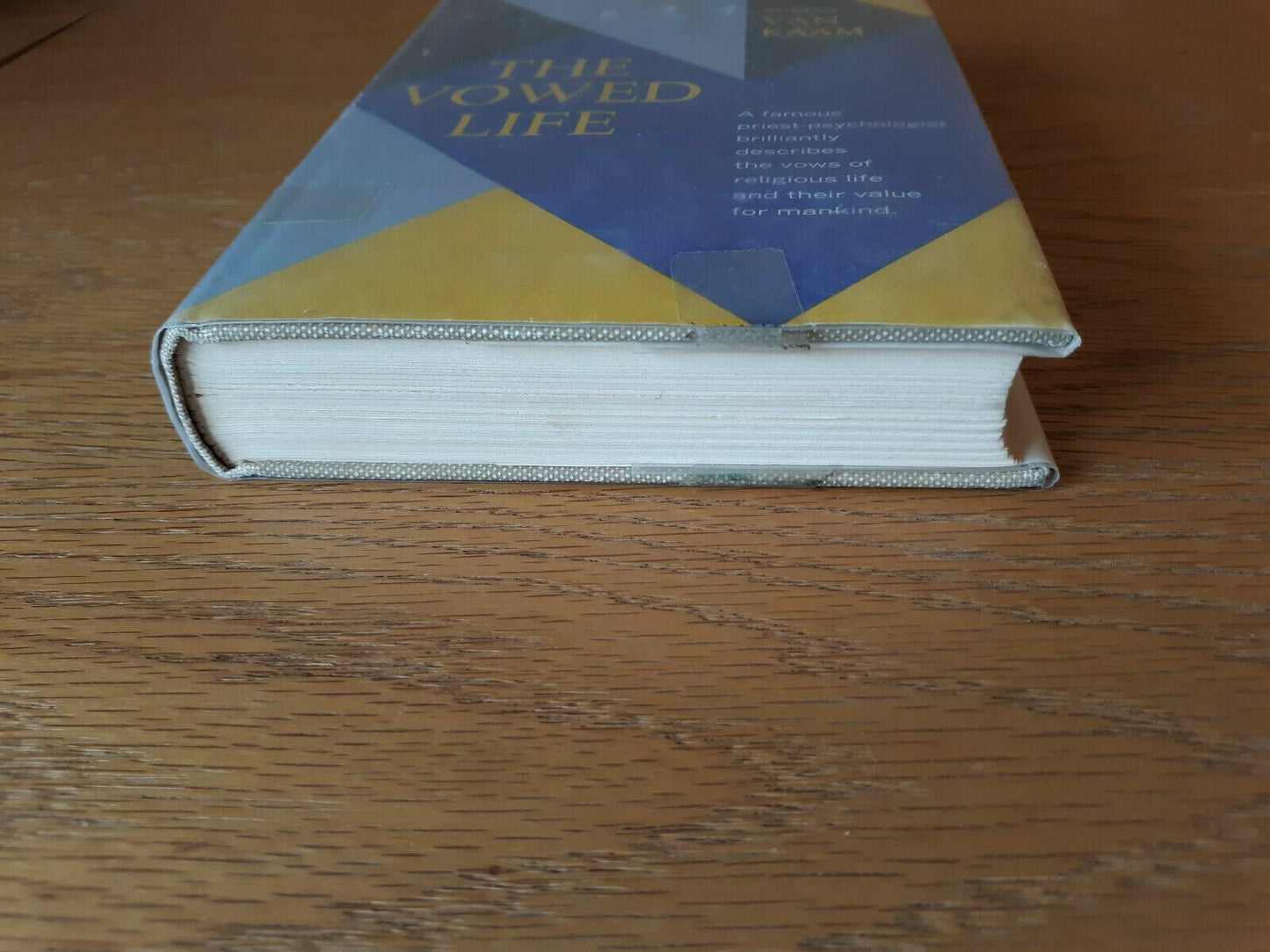 The Vowed Life by Adrian Van Kaam 1968 Hardcover Dust Jacket