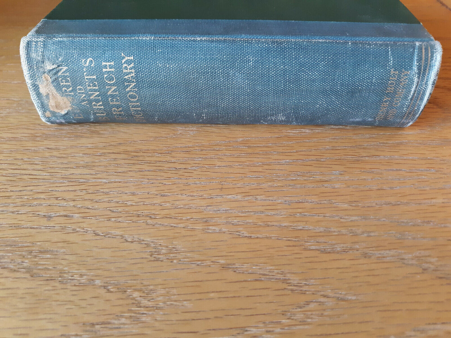 A French And English Dictionary Hjalmar Edgren 1901 Hardcover Henry Holt