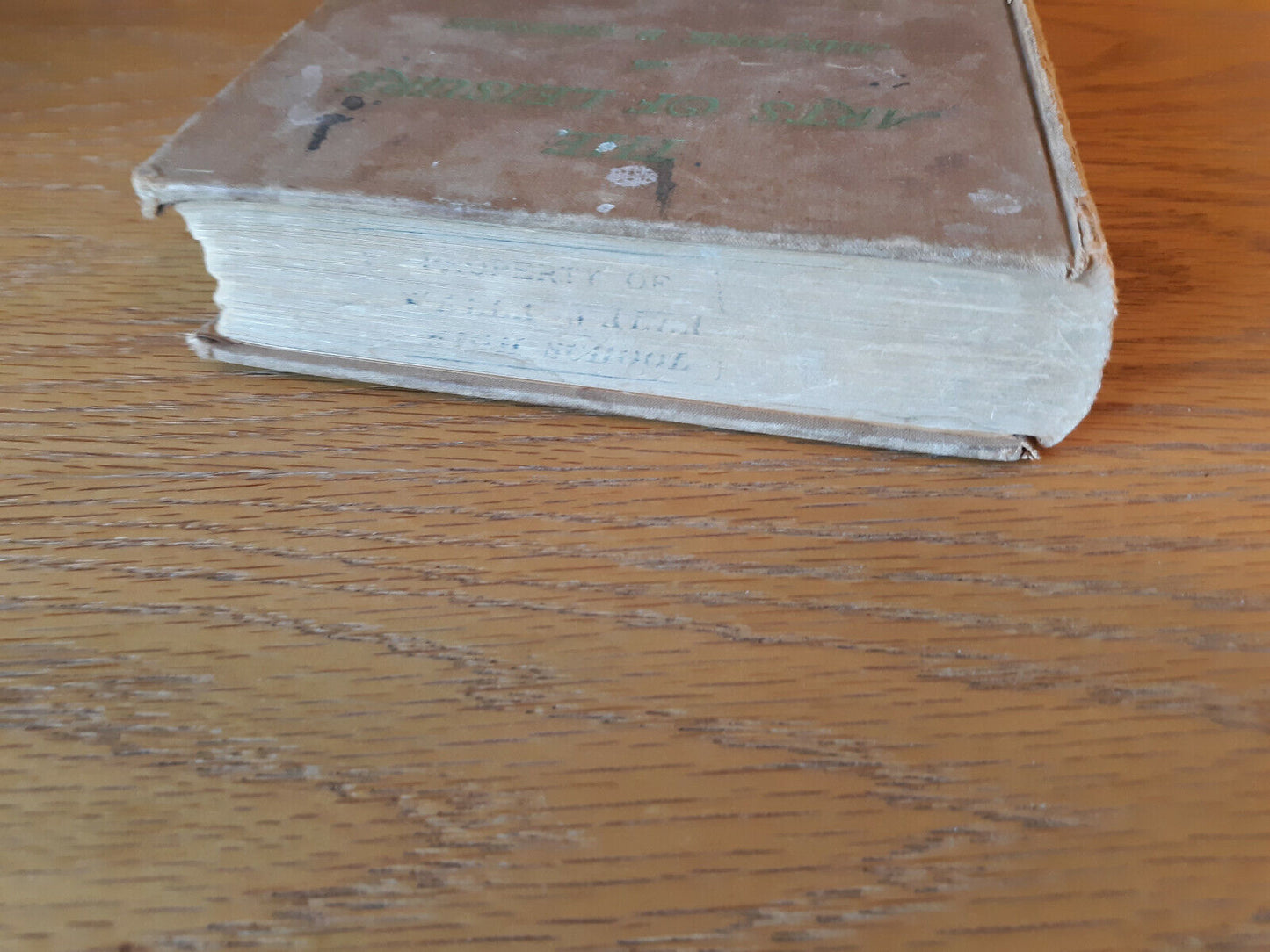 The Arts Of Leisure Marjorie Barstow Greenbie 1935 Whittlesey House Hardcover