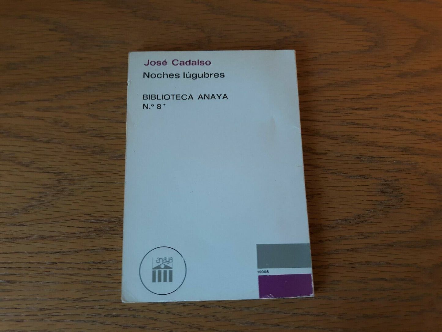 Jose Cadalso Noches Lugubres Edicion Joaquin Arce 1970 Paperback