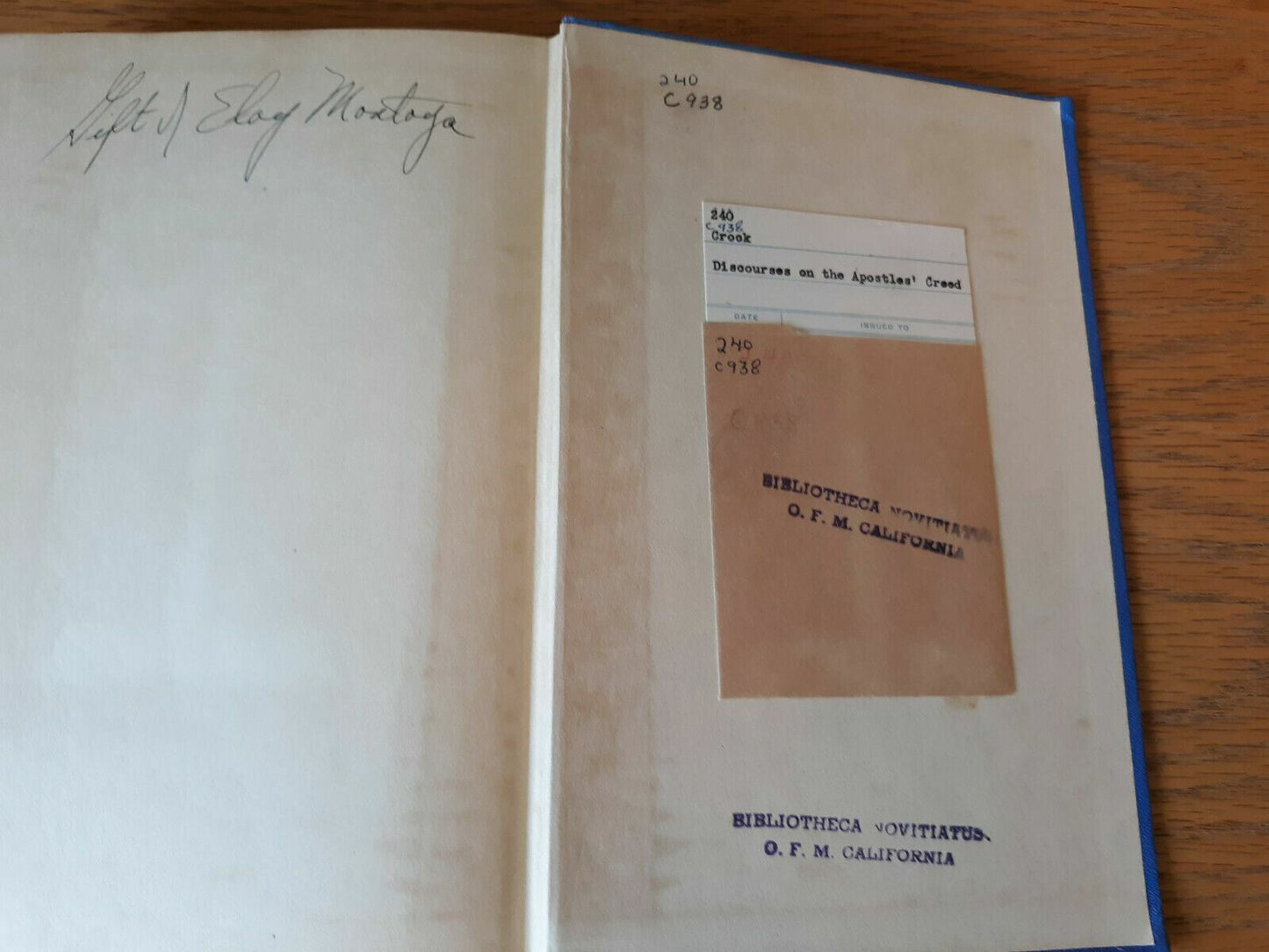 1941 Discourses On The Apostles’ Creed By Clement Crock Joseph F Wagner