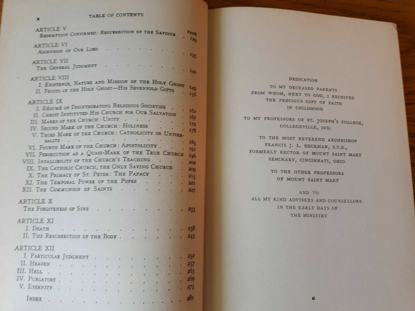 1941 Discourses On The Apostles’ Creed By Clement Crock Joseph F Wagner