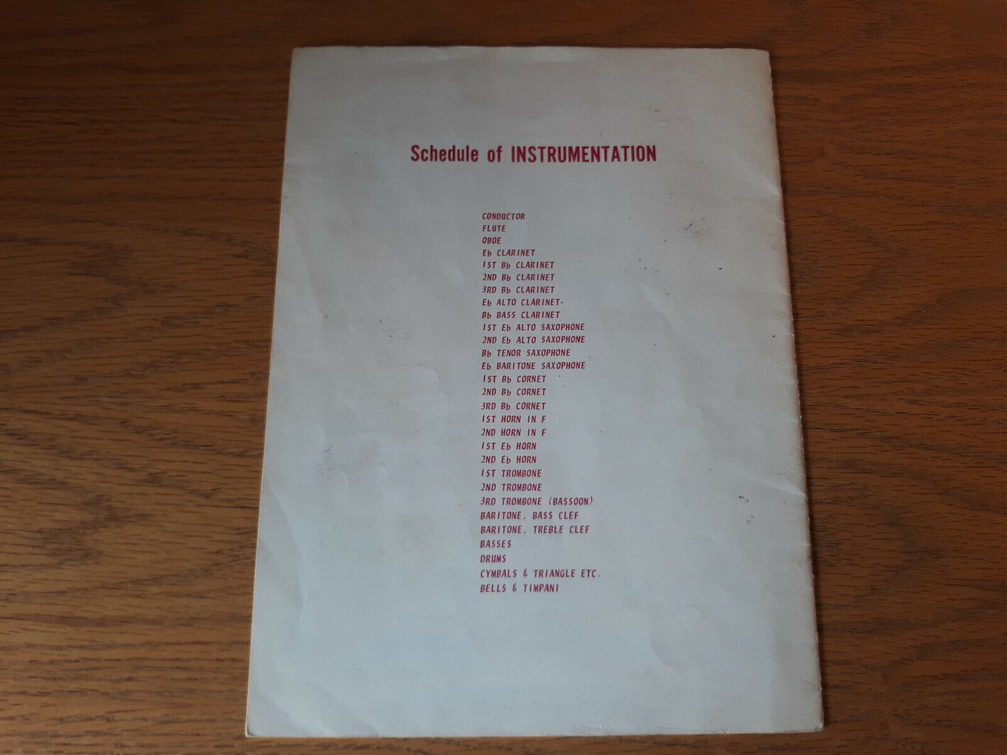 14 Selections For Young Bands 1970 Art Dedrick Kendor Music