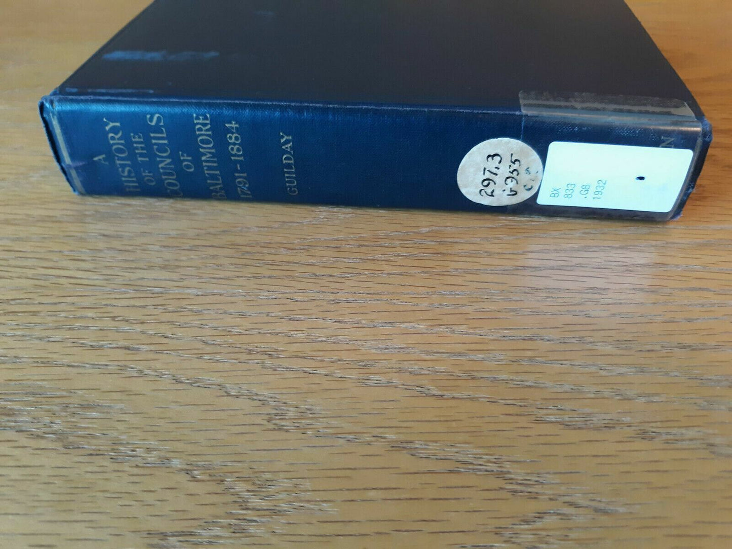 A History Of The Councils Of Baltimore By Peter Guilday 1932 Catholic Hardcover