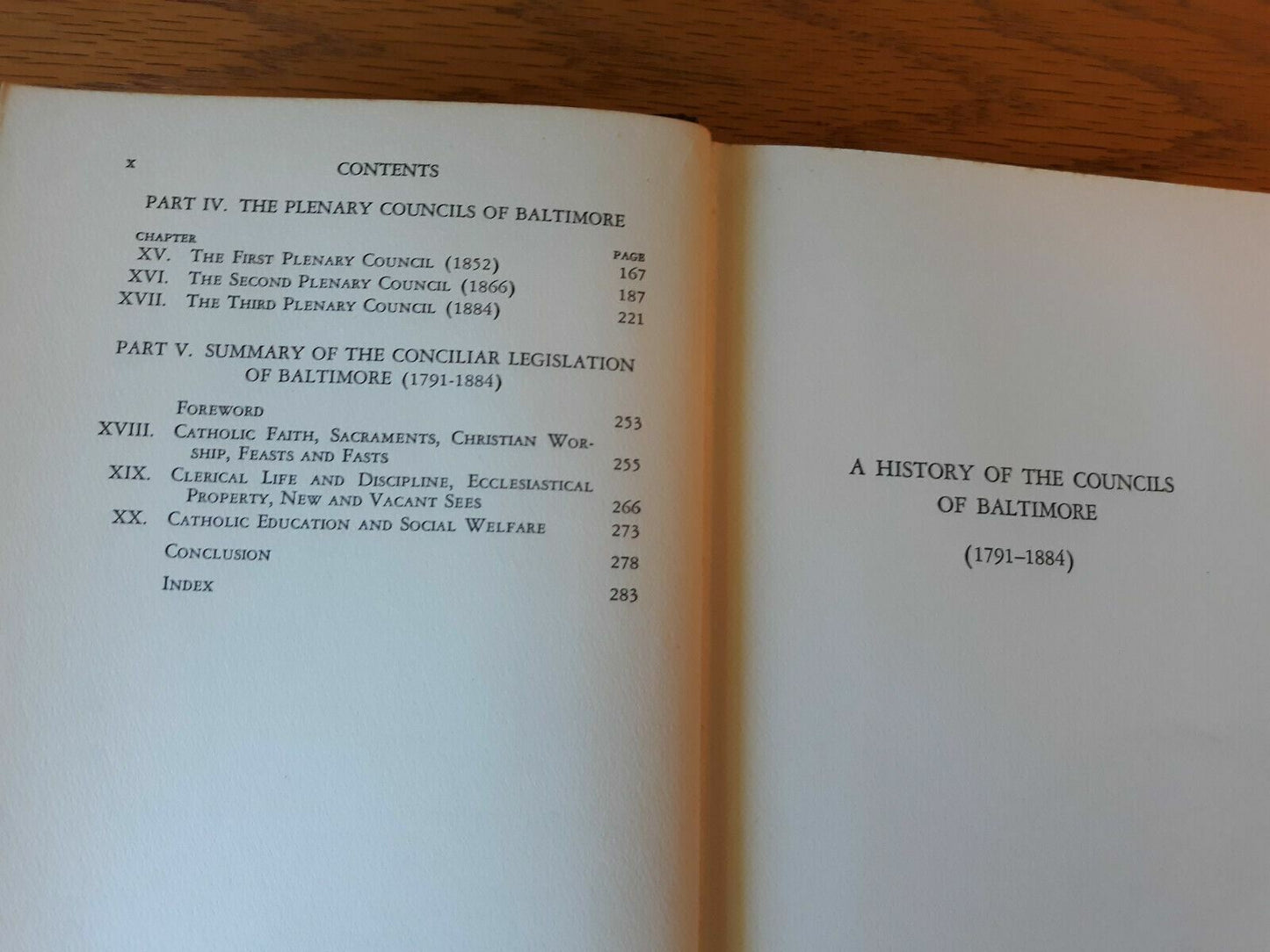 A History Of The Councils Of Baltimore By Peter Guilday 1932 Catholic Hardcover