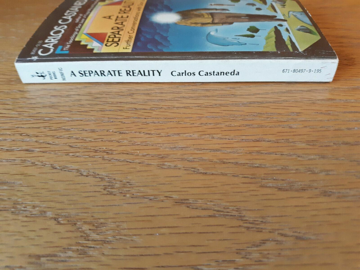 A Separate Reality by Carlos Castaneda, Pocket Books paperback, 1976