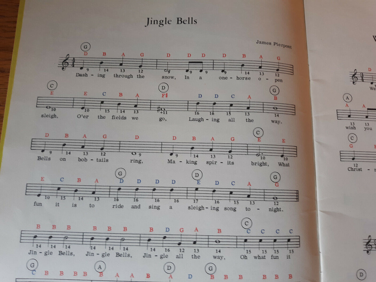 45 Most Beloved Christmas Carols George Goodwin 1959 Emenee Industries