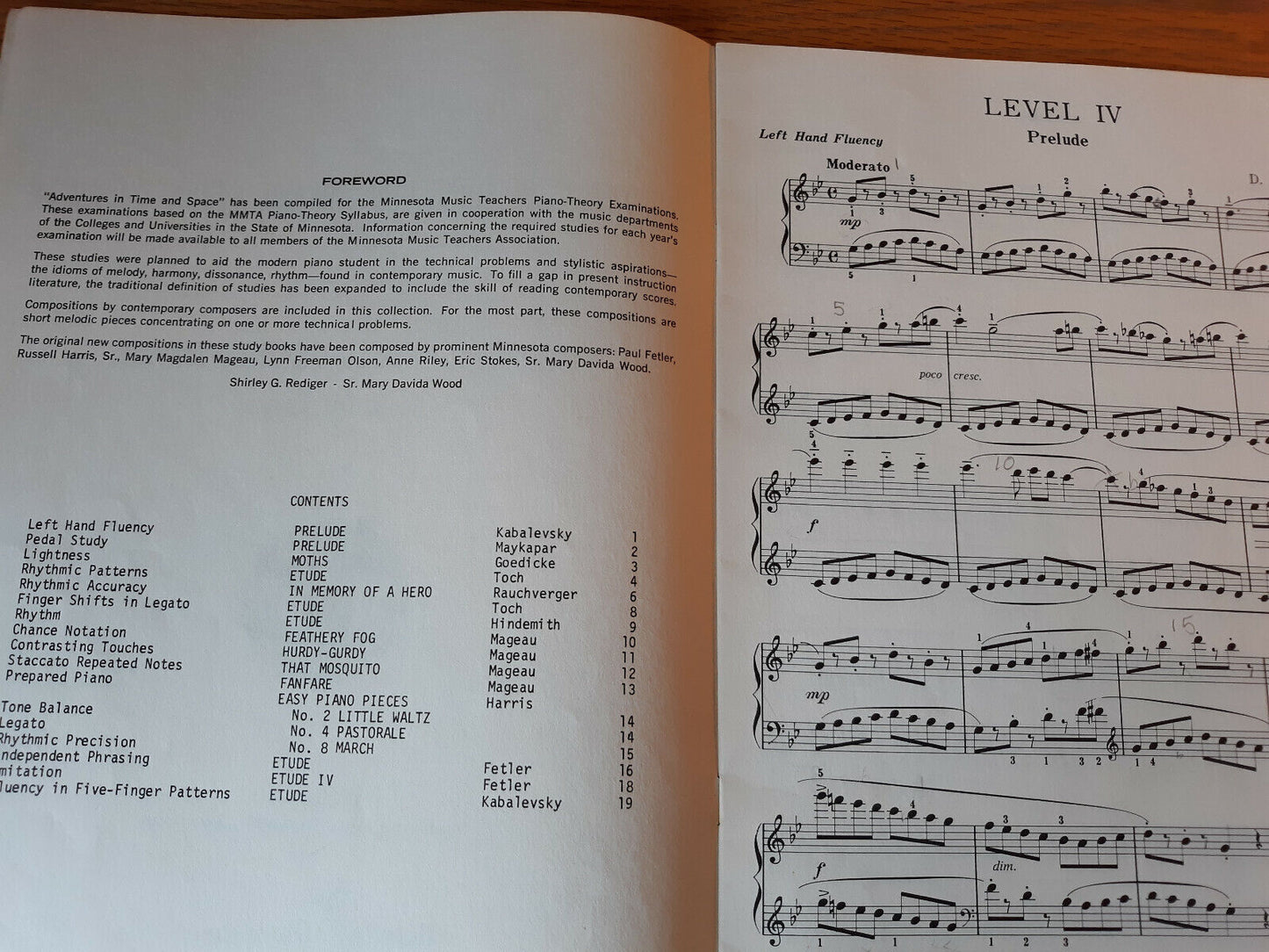 Adventures In Time And Space Studies For Contemporary Music Minnesota Music Teac