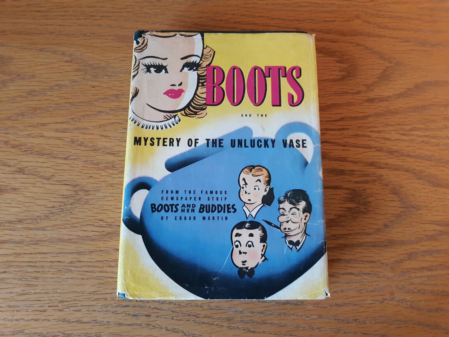 1943 Boots and the Mystery of the Unlucky Vase by Edgar Martin Hardcover