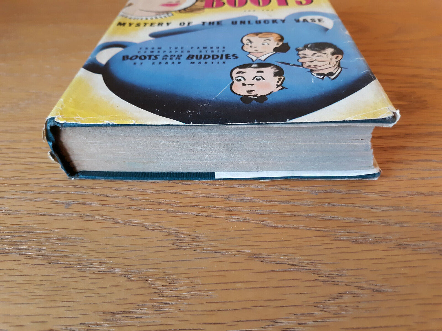 1943 Boots and the Mystery of the Unlucky Vase by Edgar Martin Hardcover
