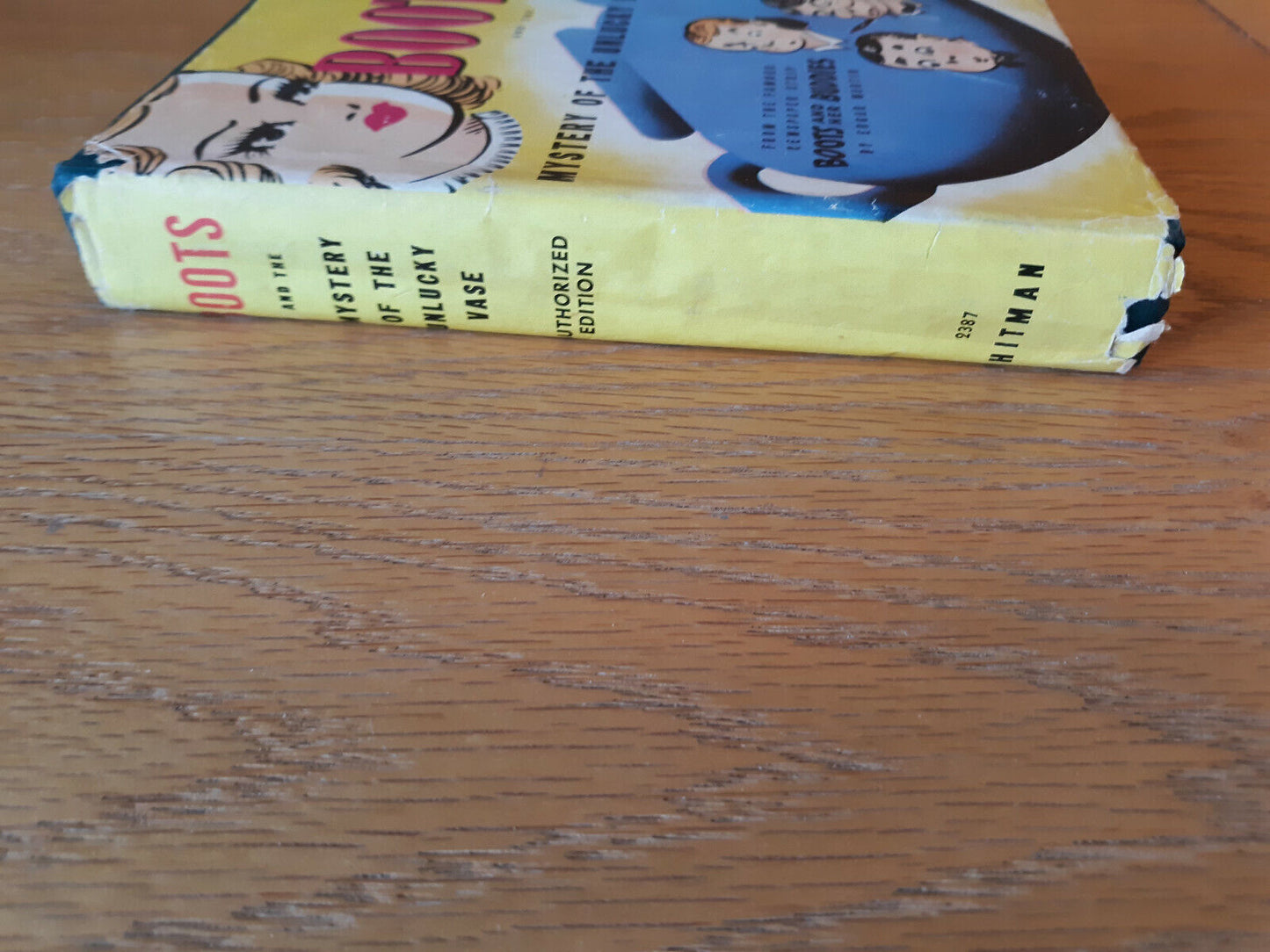 1943 Boots and the Mystery of the Unlucky Vase by Edgar Martin Hardcover