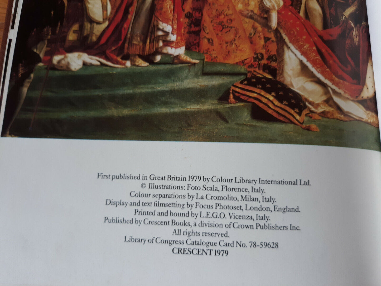 Art Masterpieces Of The Louvre Ted Smart 1979 Crescent Hardcover