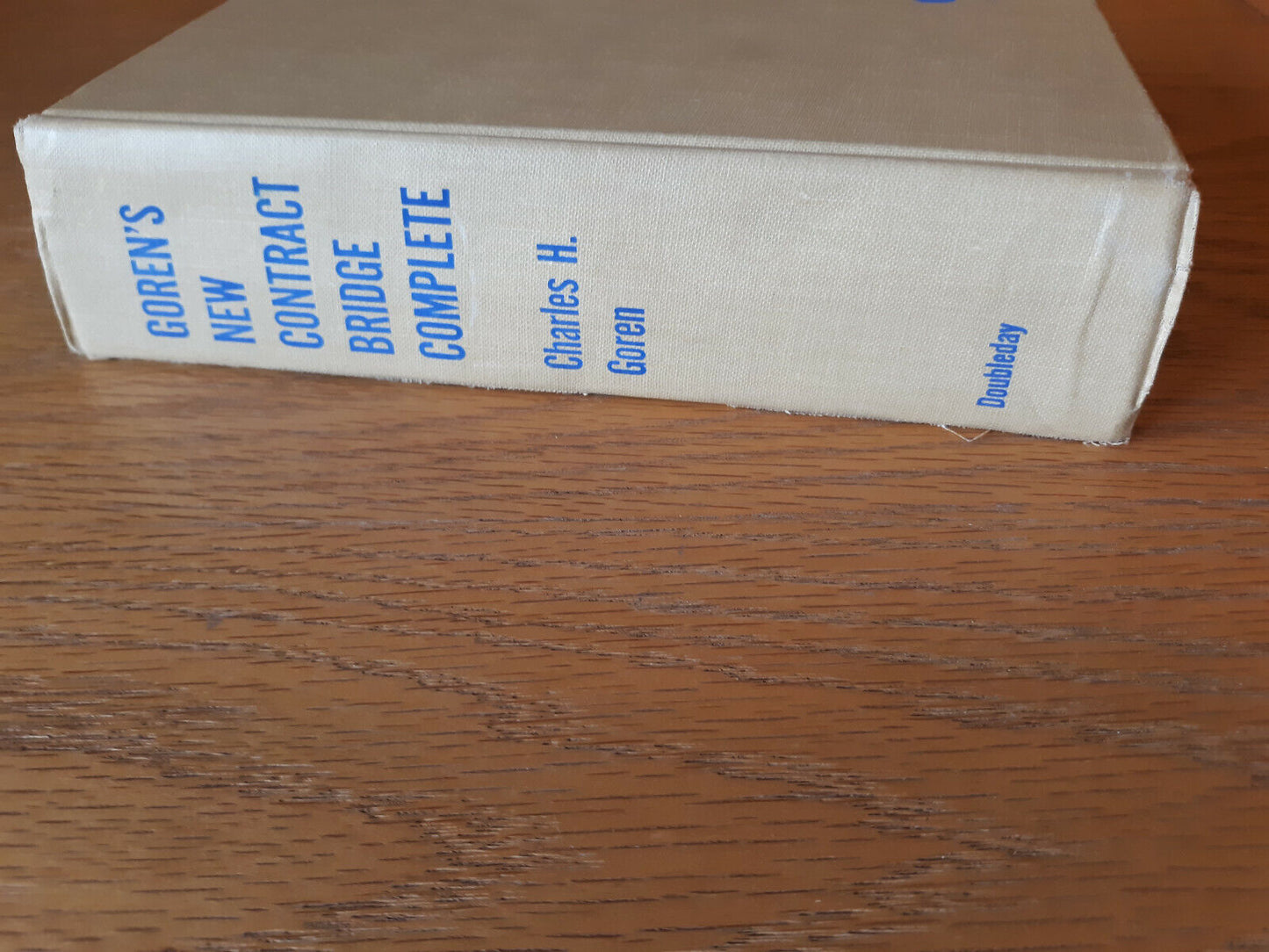 Goren's New Contract Bridge Complete 1957 Hardcover Doubleday Charles H Goren