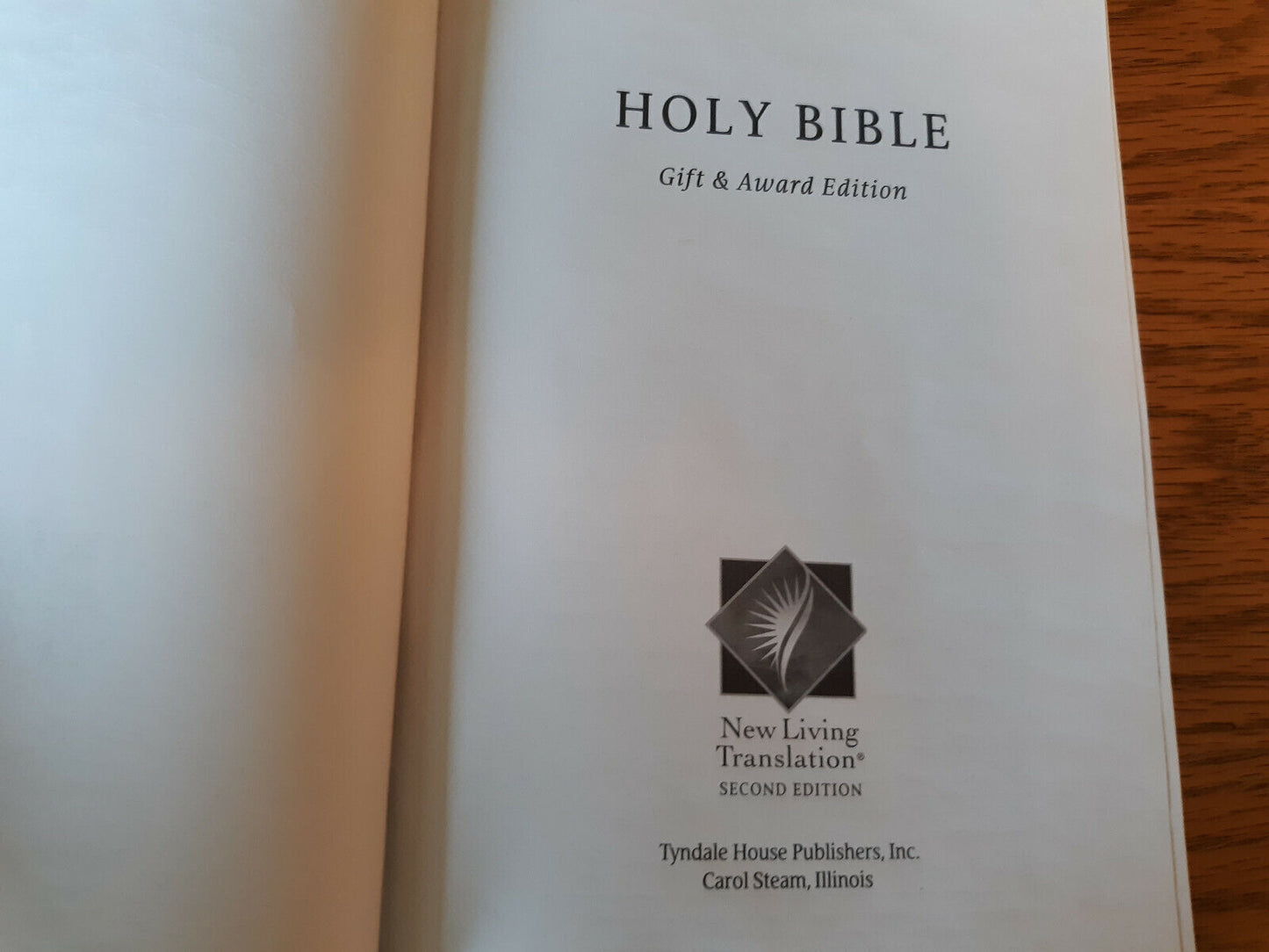 Holy Bible New Living Translation Red Letter Award Edition Tyndale 2007 Burgundy