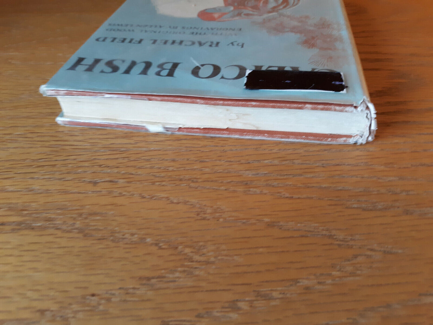 Calico Bush Rachel Field 1966 Hardcover Dust Jacket Macmillan
