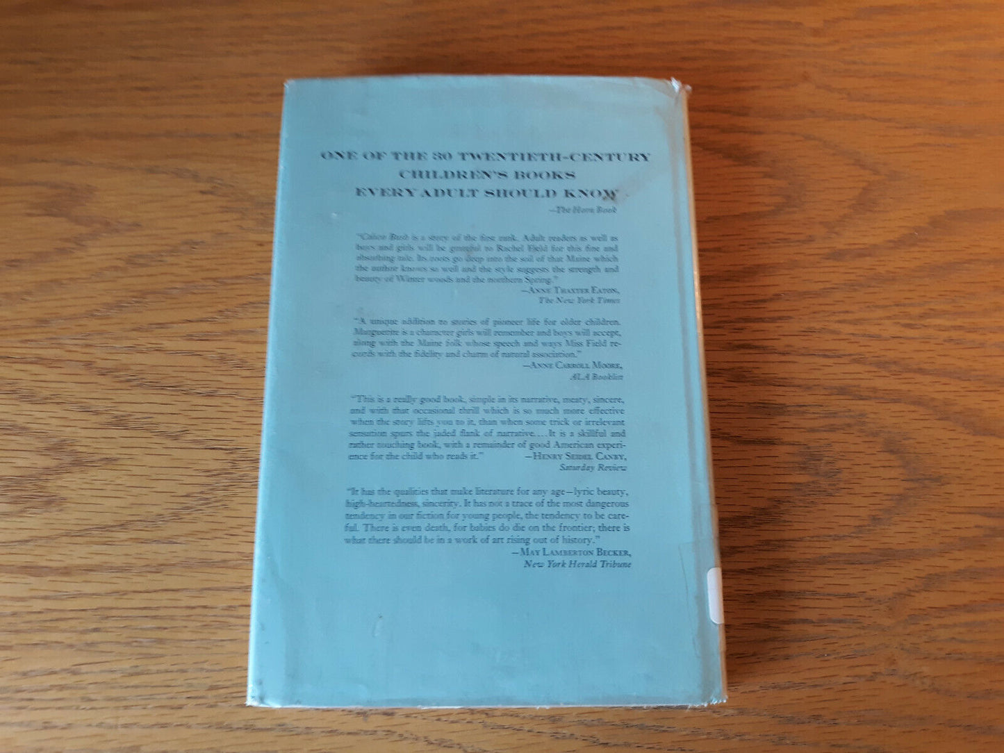 Calico Bush Rachel Field 1966 Hardcover Dust Jacket Macmillan