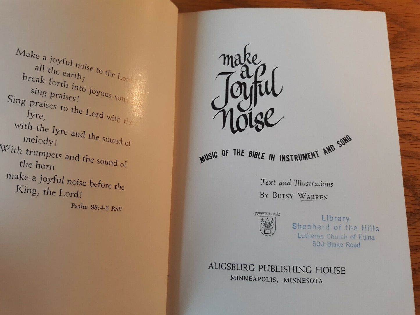 Make a Joyful Noise by Betsy Warren