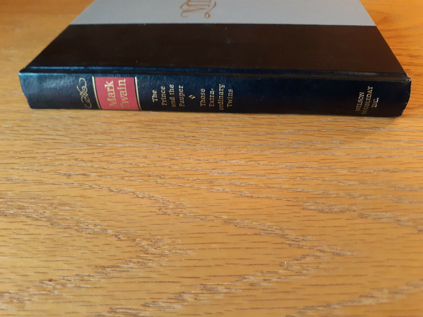 The Prince And The Pauper Those Extraordinary Twins Mark Twain Doubleday Hardcov