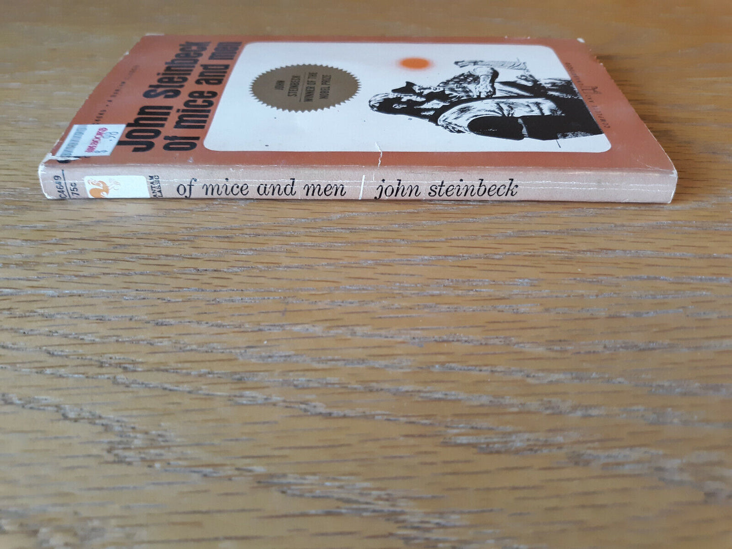 1967 Of Mice and Men by John Steinbeck Bantam Paperback Book