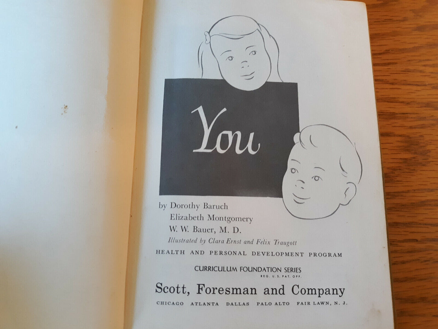 You Health And Personal Development #5 Dorothy Baruch 1954 Hardcover