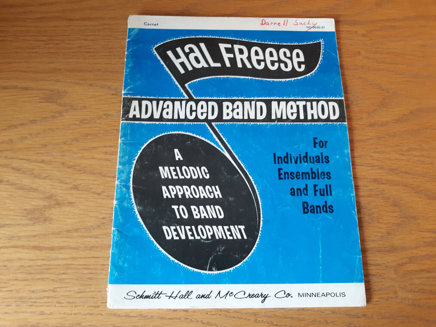 Hal Freese Advanced Band Method 1972 Schmitt Hall & McCreary Music