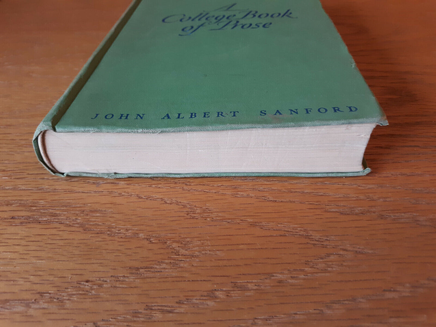 A College Book Of Prose Selma W Schneider 1941 Hardcover Ginn And Company