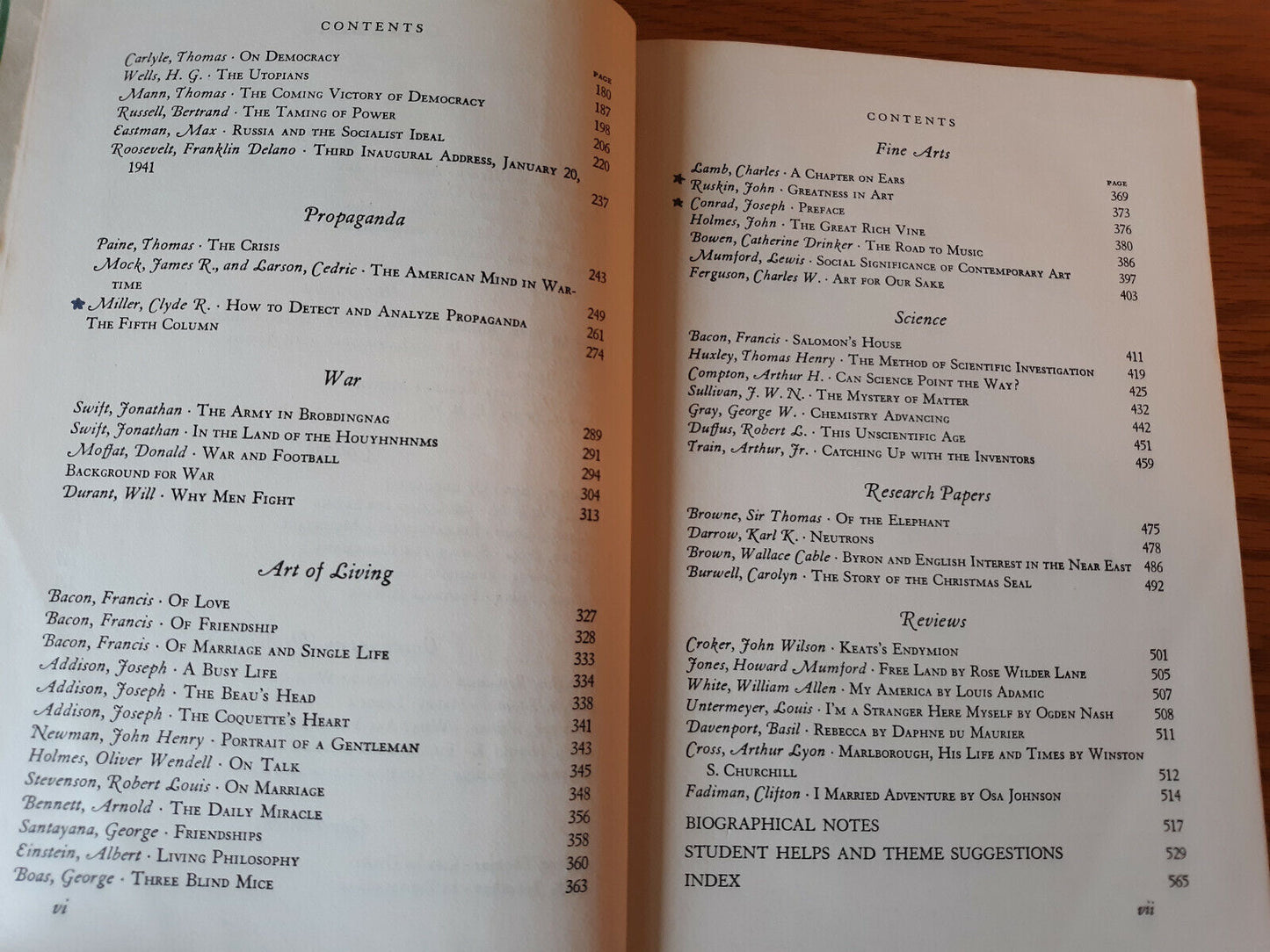 A College Book Of Prose Selma W Schneider 1941 Hardcover Ginn And Company
