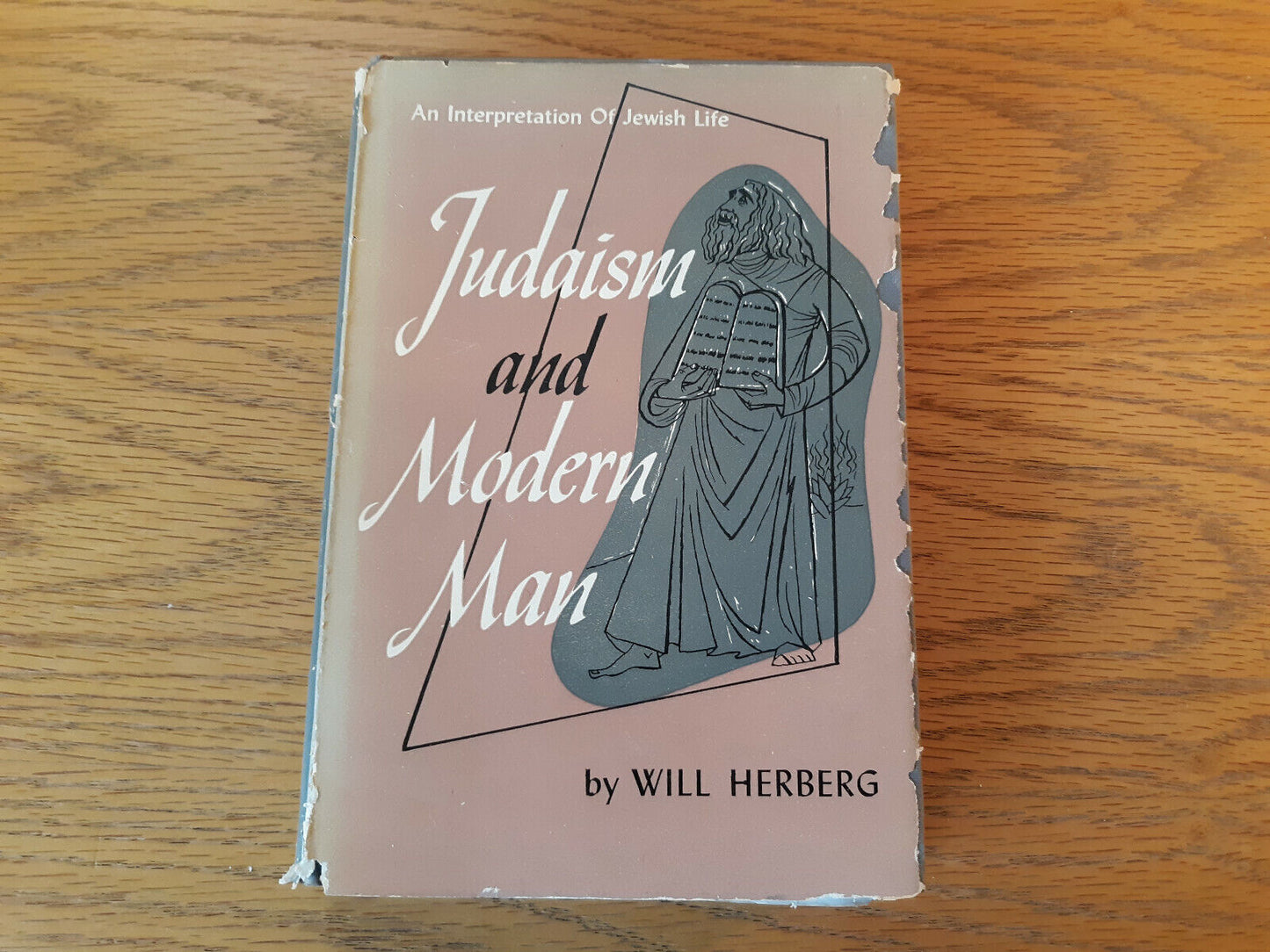 Judaism And Modern Man Will Herberg 1951 Jewish Publication Society Hardcover Du