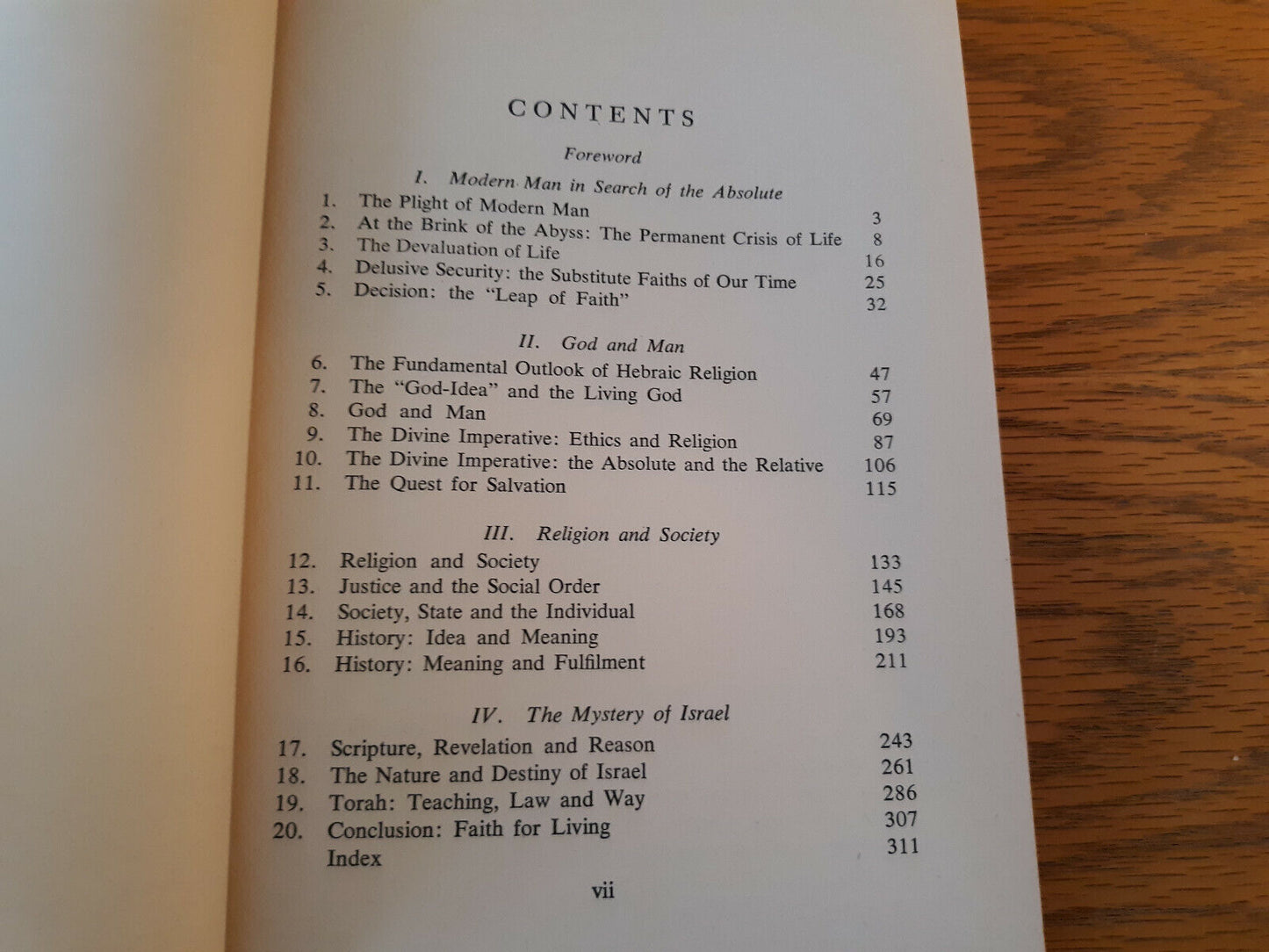 Judaism And Modern Man Will Herberg 1951 Jewish Publication Society Hardcover Du