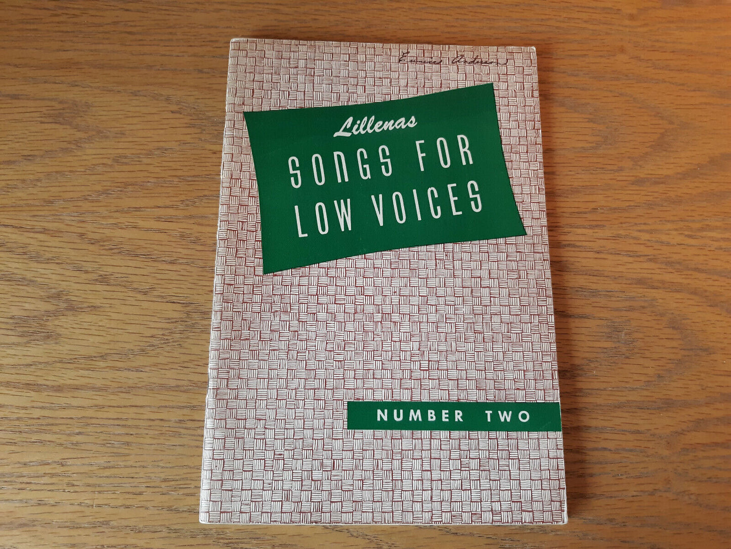 Haldor Lillenas Songs For Low Voices No 2 1950 Paperback