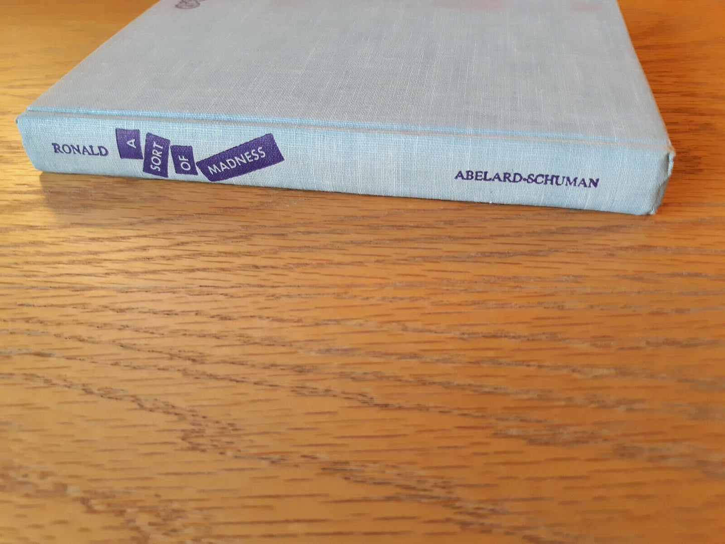 A Sort Of Madness E B Ronald 1959 Hardcover Abelard Schuman