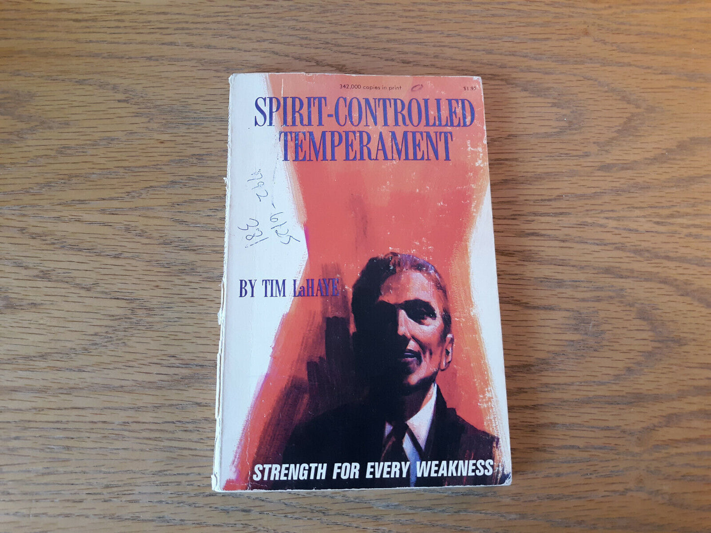 Spirit-Controlled Temperament By Tim Lahaye 1st Ed 16th Printing 1973