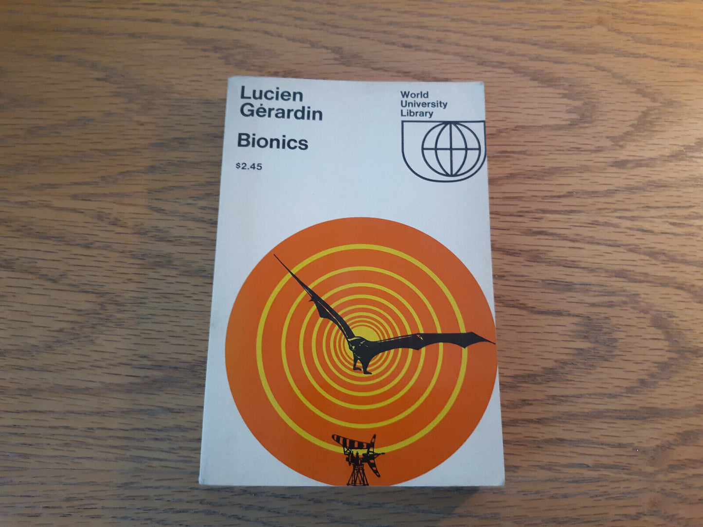 Bionics Lucien Gerardin 1968 McGraw Hill World University Library Paperback