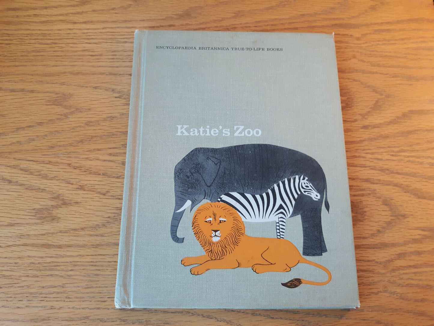Katie's Zoo Jory Graham 1964 Hardcover Encyclopaedia Britannica Press