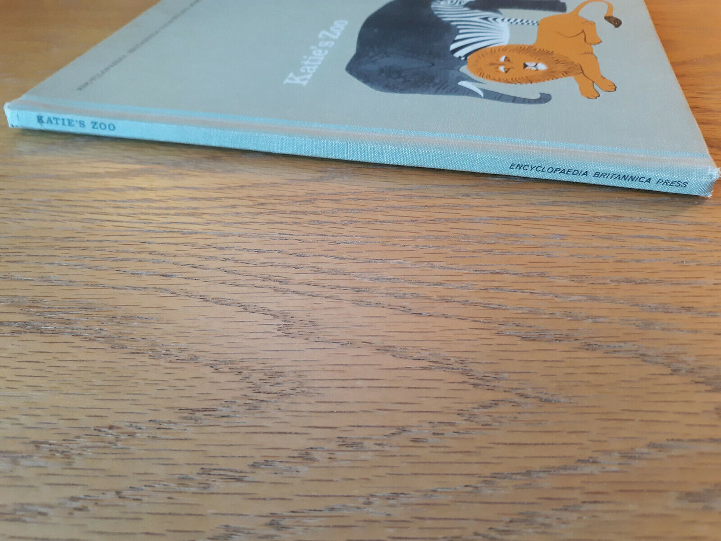 Katie's Zoo Jory Graham 1964 Hardcover Encyclopaedia Britannica Press