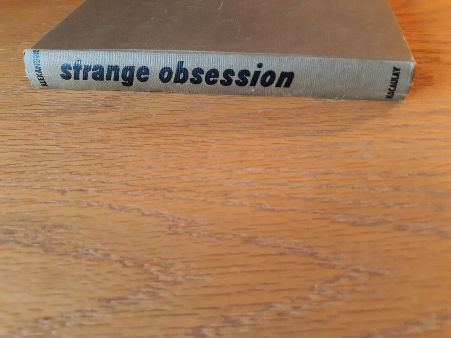 Strange Obsession by George Alexander 1959