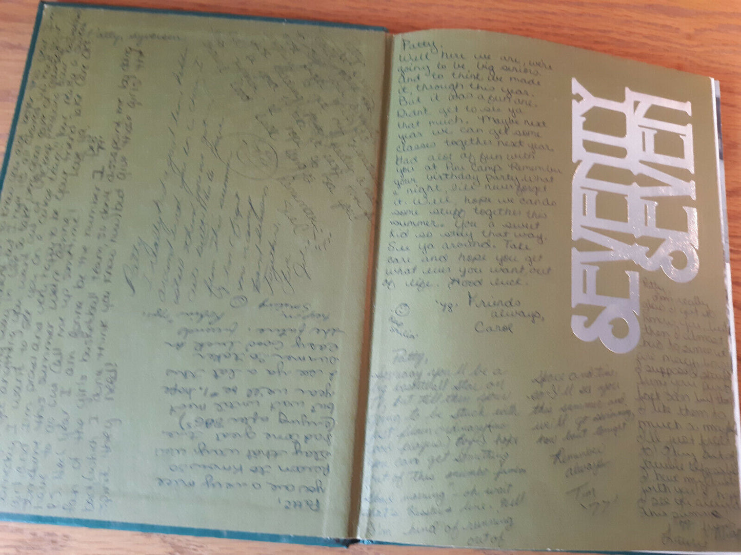 1977 Dragon Yearbook Pine City Hardcover