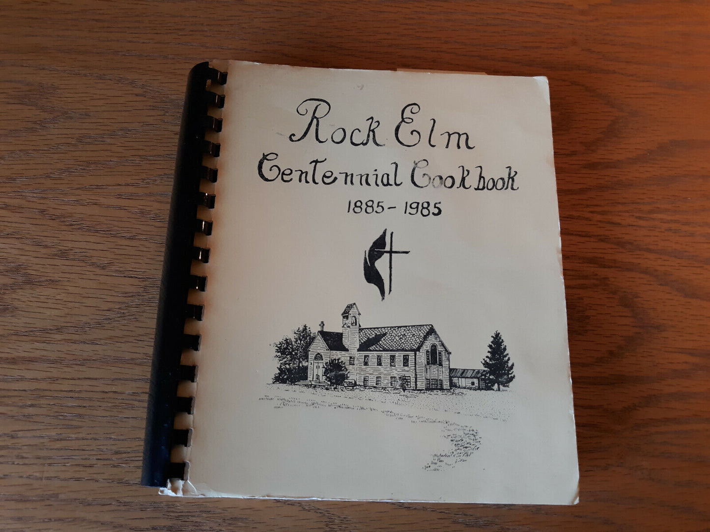Rock Elm Centennial Cookbook 1885-1985 United Methodist Women Wisconsin