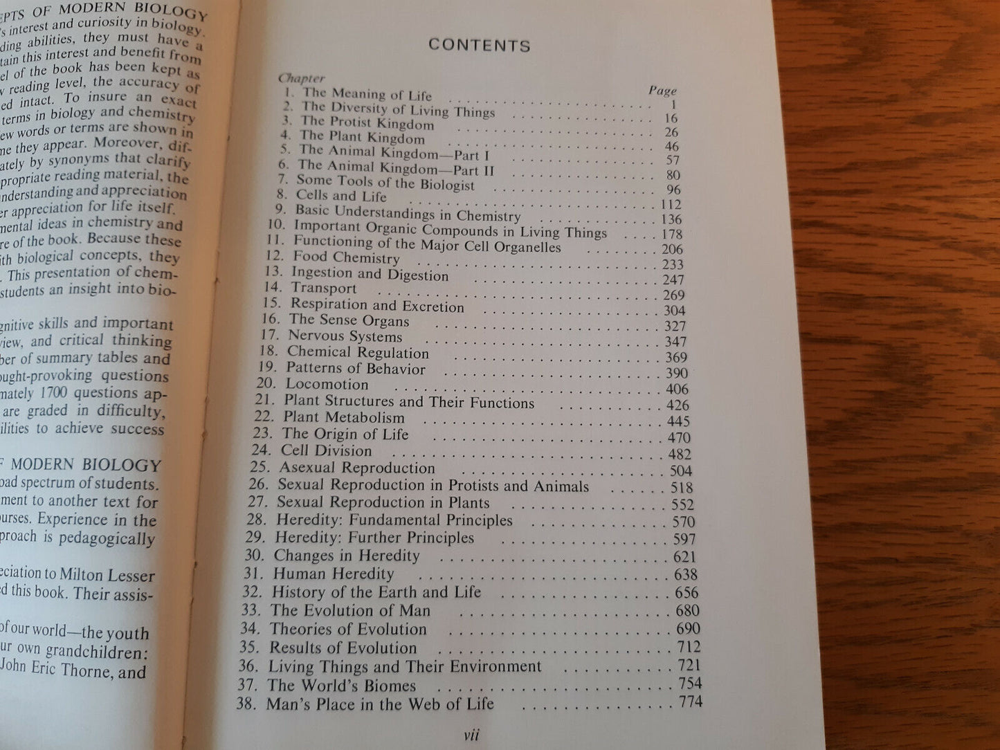 Fundamental Concepts Of Modern Biology By Sebastian Haskel 1972 Hardcover